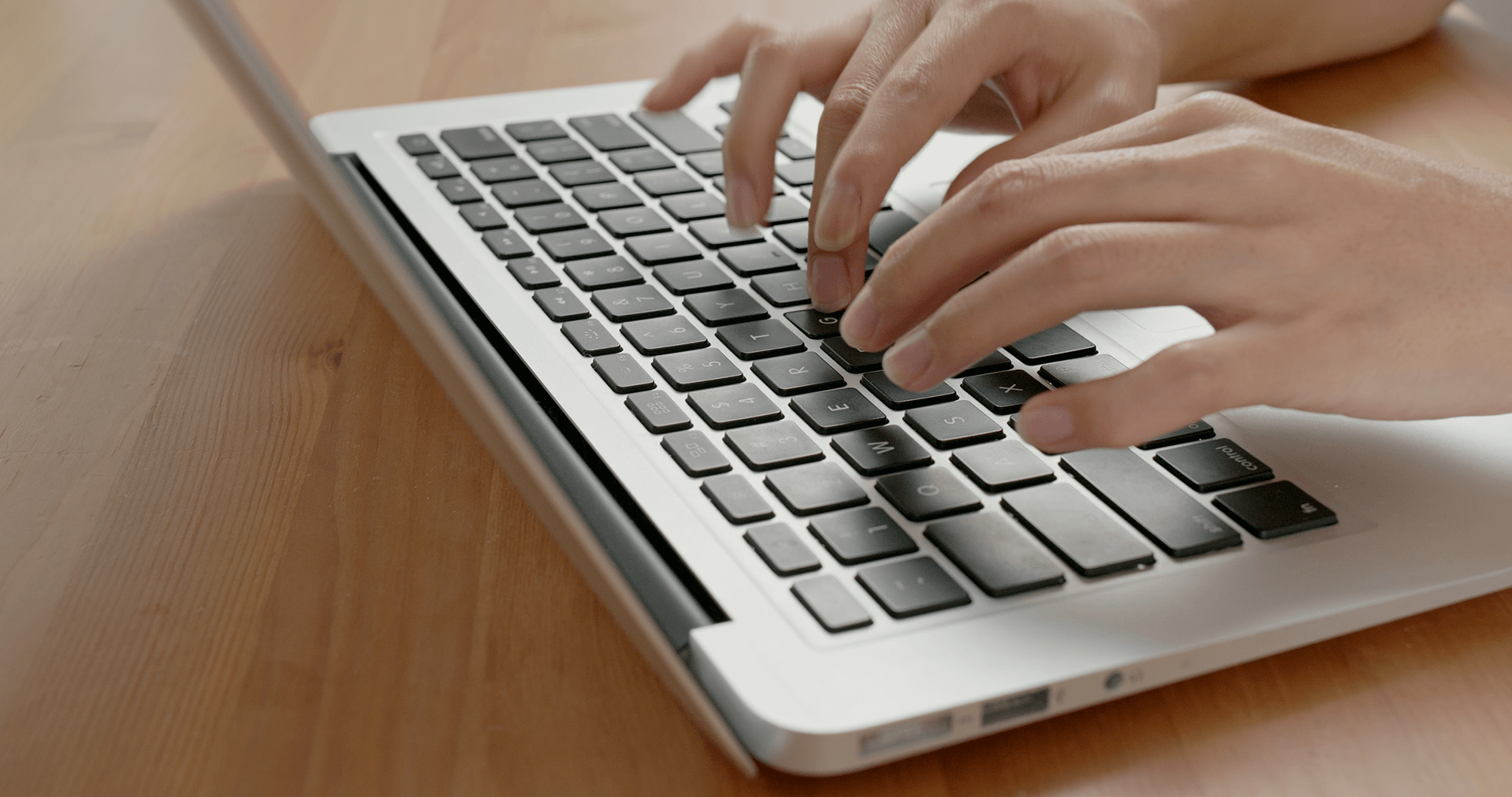 Typing on computer