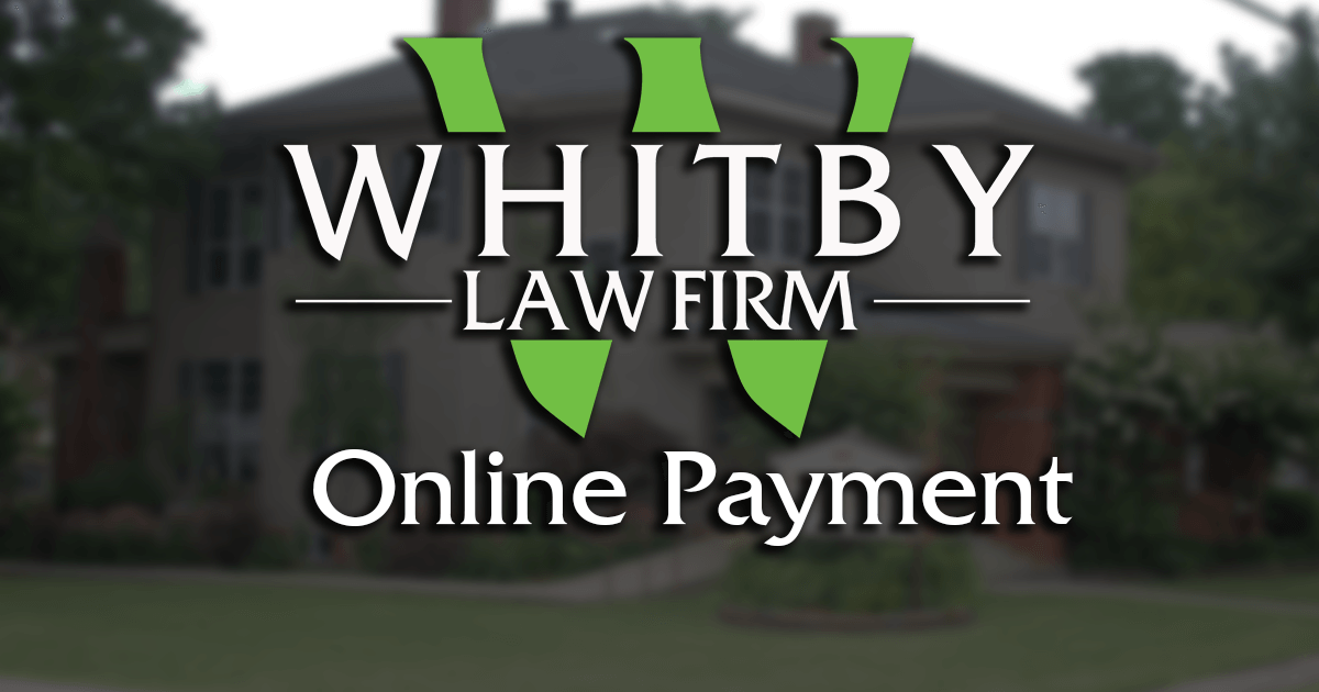 Online Payment Whitby Law Firm